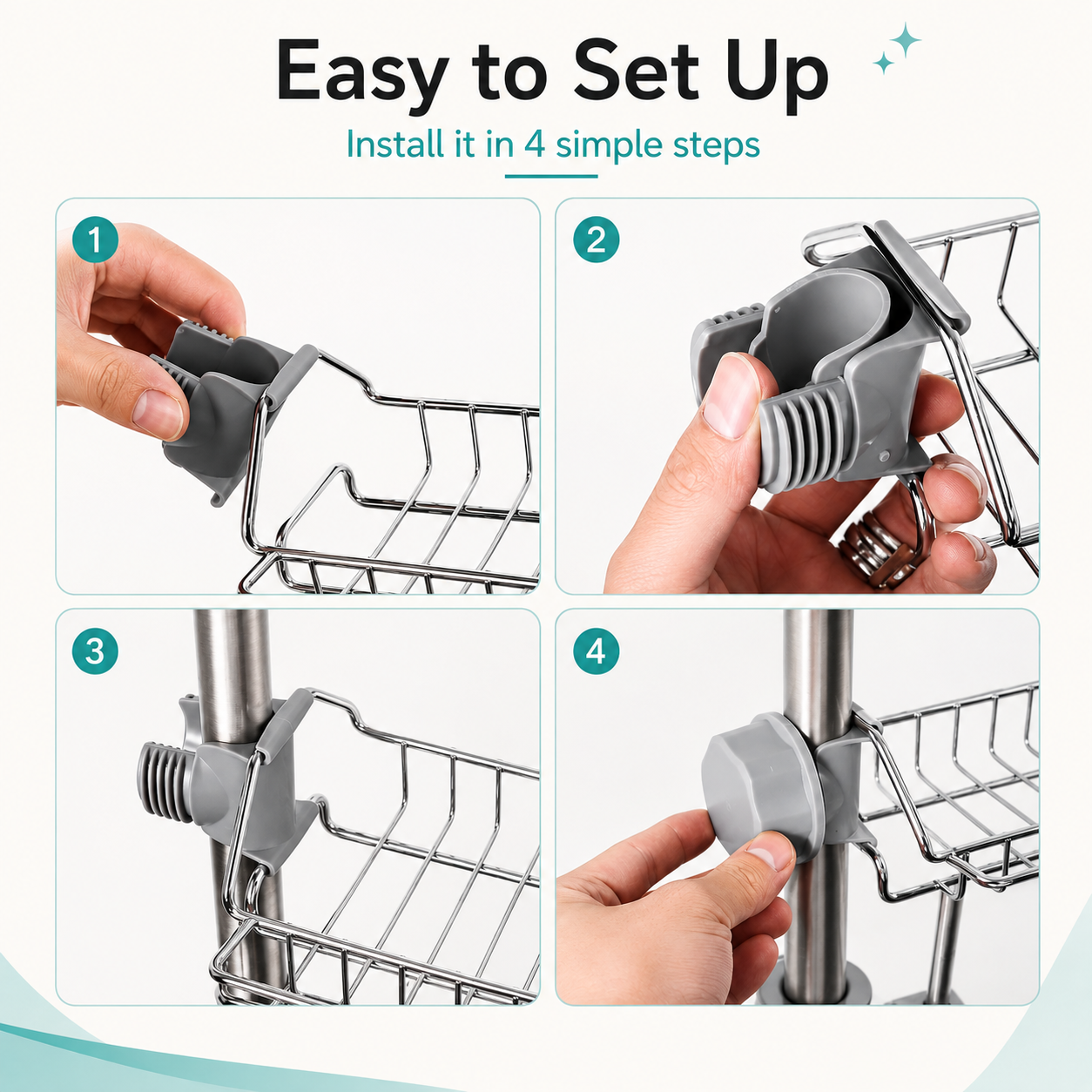 Original Stainless Steel Kitchen Holder Rack ❤️