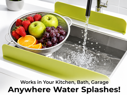Silicone SinkGuard Splash Protector for Kitchen 💧 🚰