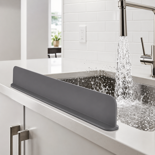 Silicone SinkGuard Splash Protector for Kitchen 💧 🚰