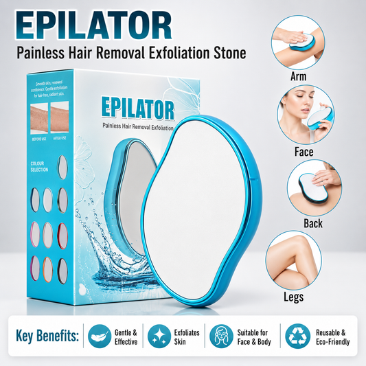 Painless Hair Remover Epilator for Face & Body ✨