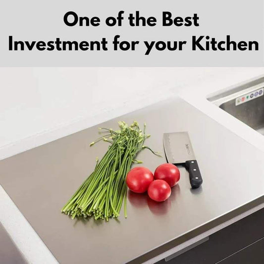 Premium Stainless Steel Chopping Cutting Board