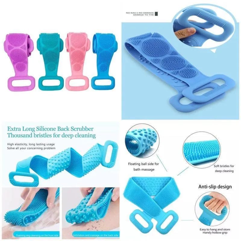 Multicolor Body Wash Belt - Efforless Hygiene and Comfort