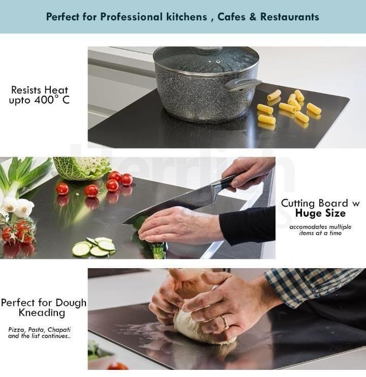 Premium Stainless Steel Chopping Cutting Board