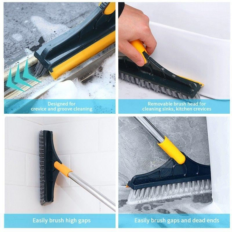 2 in 1 dust cleaning scrubber | and wiper brush ❤